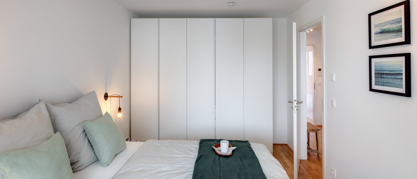 appartamento München Moosach 02 camera da letto 10967