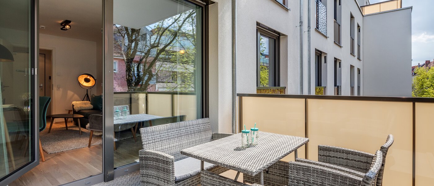 appartamento München Sendling 02 balcone 10973