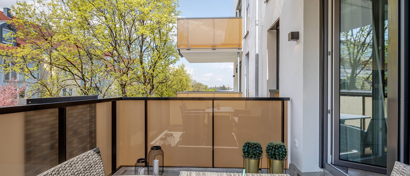 appartamento München Sendling 04 balcone 10973