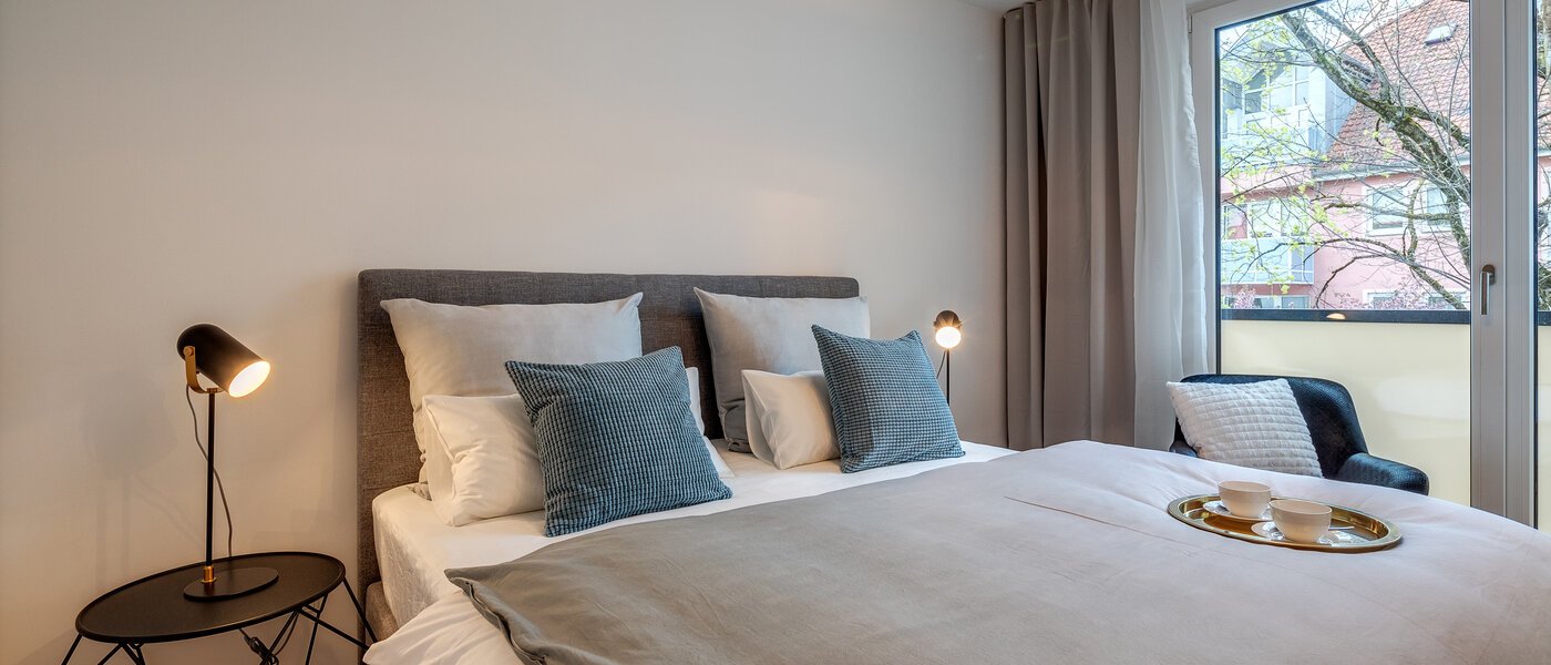 appartamento München Sendling 01 camera da letto 10973