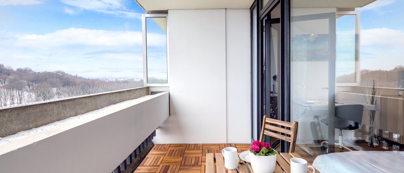 appartamento München Schwabing-West 02 balcone 10978