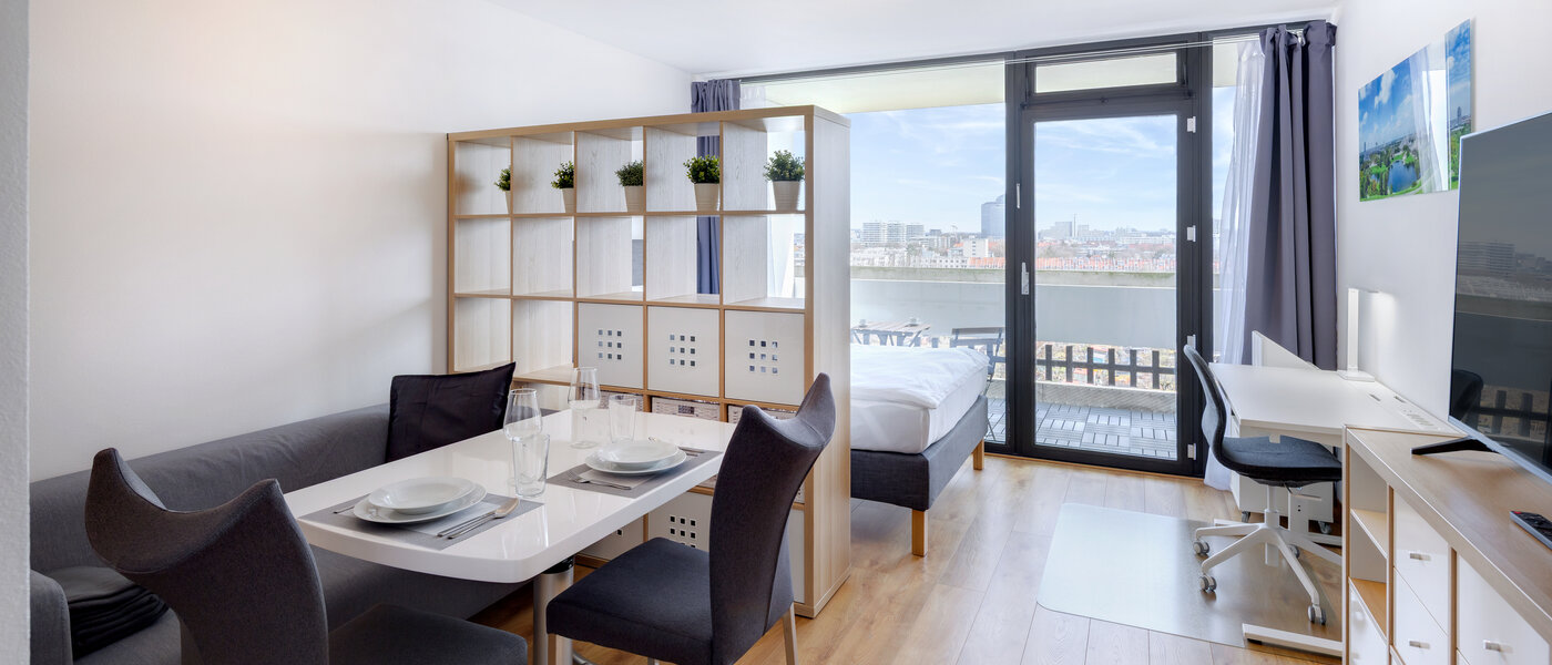 appartamento München Schwabing-West 01 zona living 10978