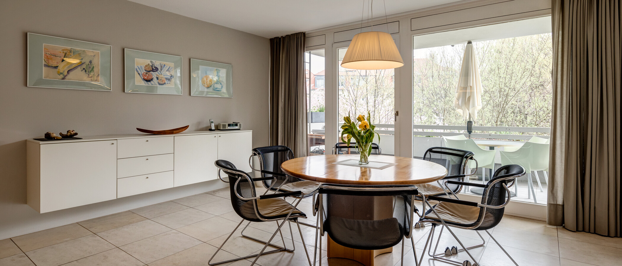 maisonette München Schwabing-West (rund um den Hohenzollernplatz) 02 sala da pranzo 11000