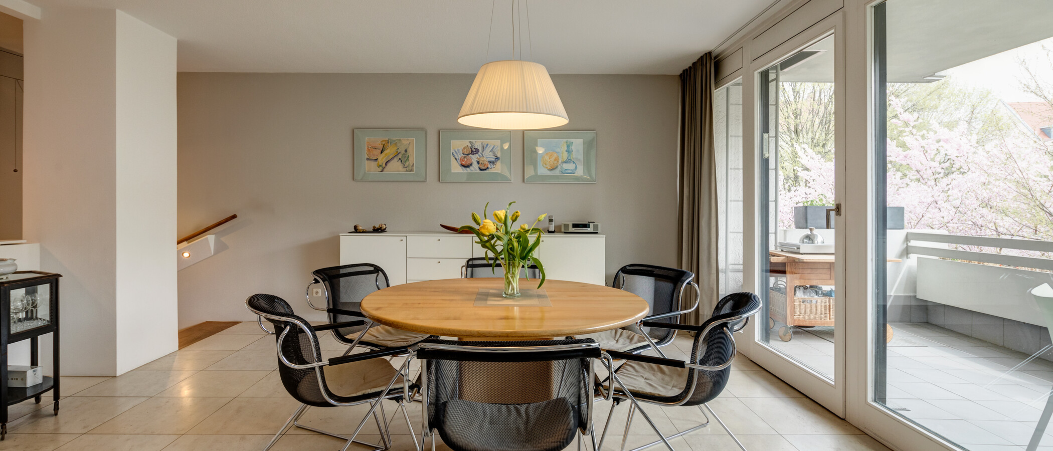 maisonette München Schwabing-West (rund um den Hohenzollernplatz) 03 sala da pranzo 11000