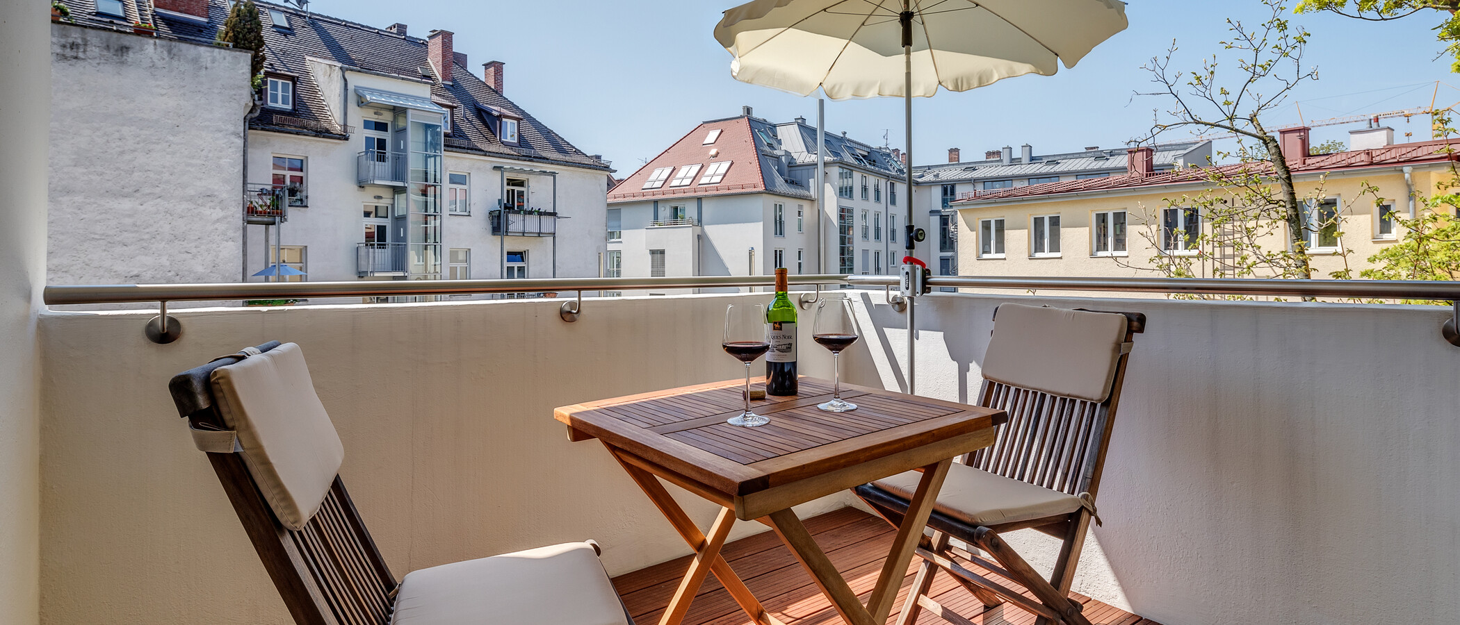 appartamento München Neuhausen 01 balcone 11009