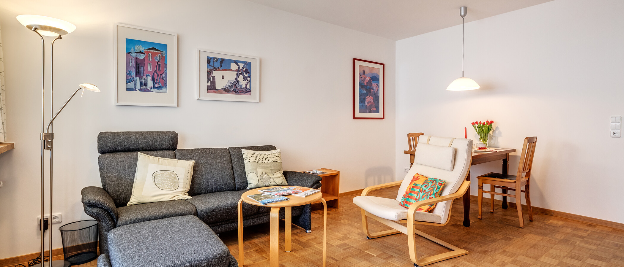 appartamento München Neuhausen 02 soggiorno 11009