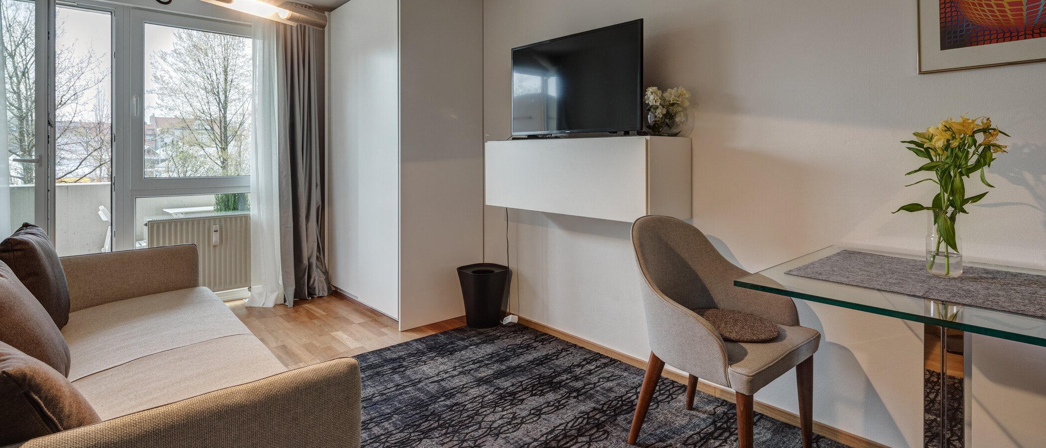 abitazione München Schwanthalerhöhe 02 zona living 11013