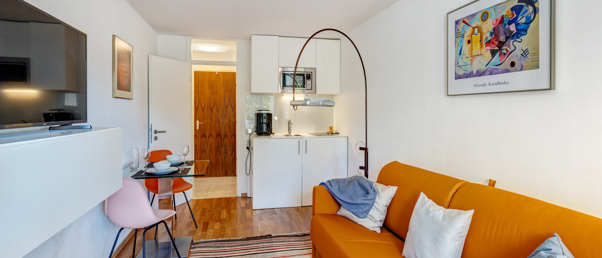 abitazione München Schwanthalerhöhe 03 zona living 11013