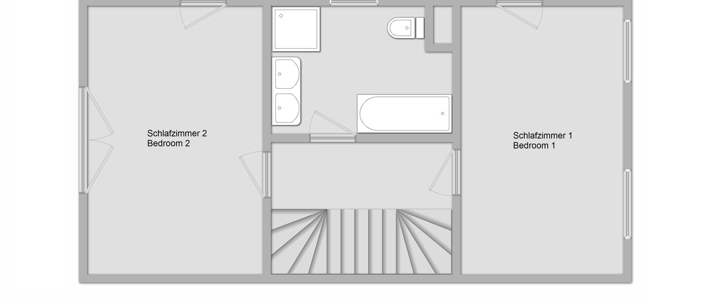 casa a schiera Gröbenzell 02 planimetria 11015