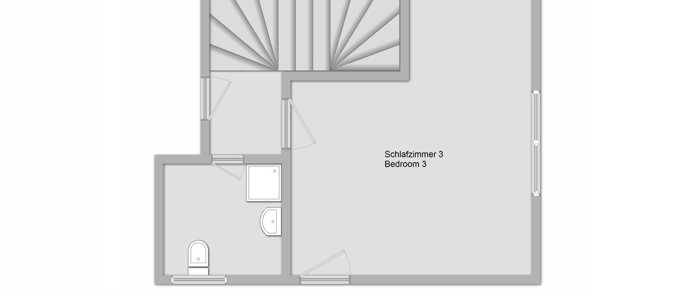 casa a schiera Gröbenzell 03 planimetria 11015