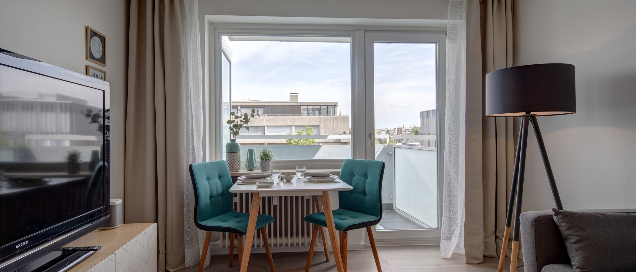 appartamento München Laim 02 zona living 11023