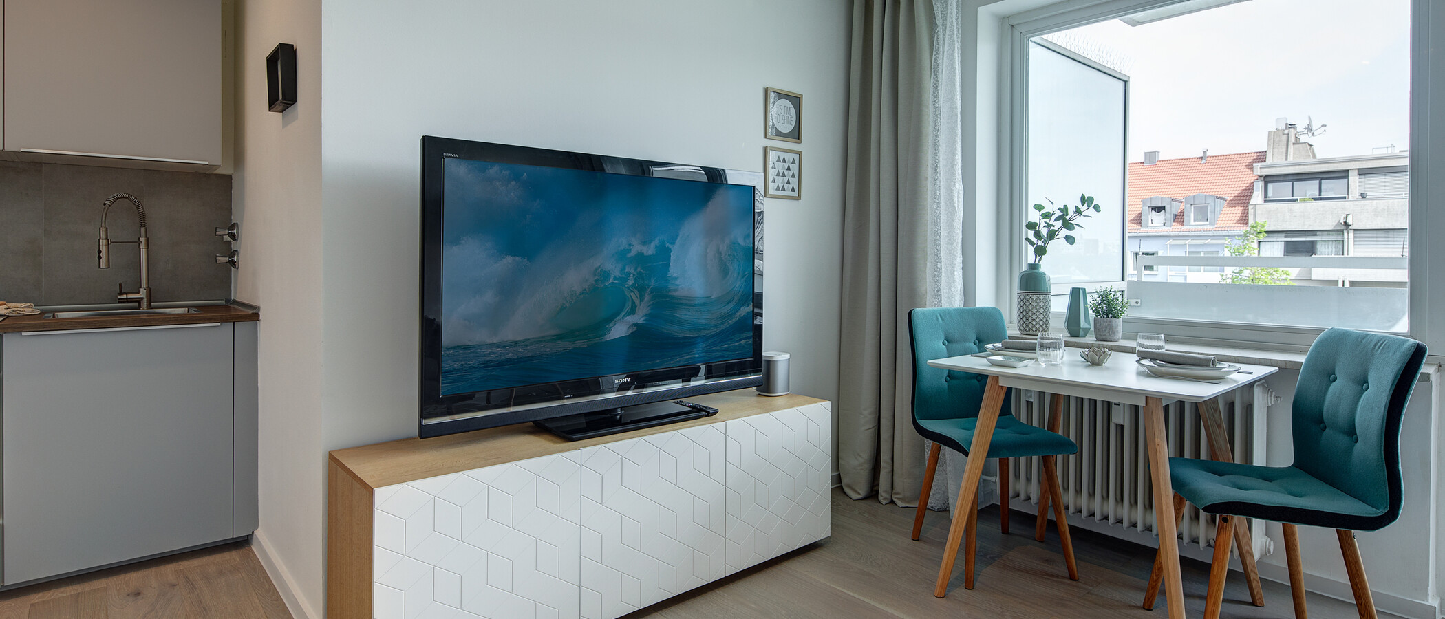 appartamento München Laim 03 zona living 11023