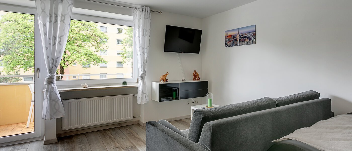 appartamento München Fasanerie 02 zona living 11028