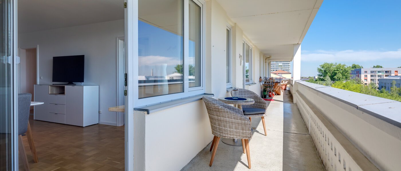 appartamento München Schwabing (links der Leopoldstraße) 03 balcone 11029