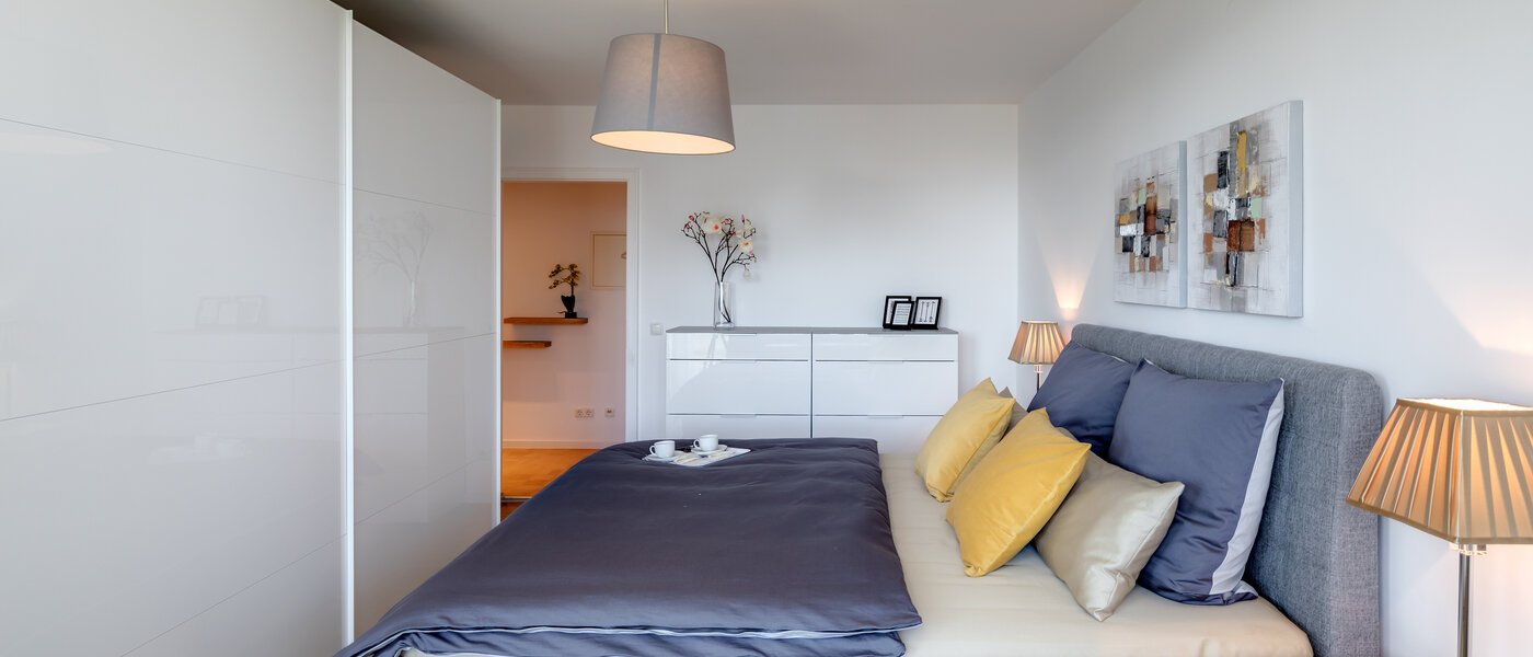 appartamento München Schwabing (links der Leopoldstraße) 04 camera da letto 11029