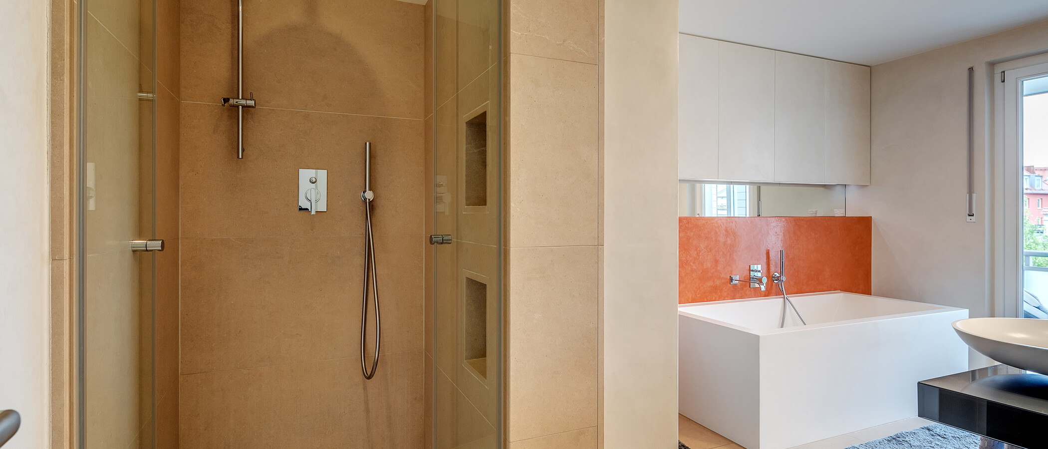 appartamento con galleria München Au 05 bagno 11032