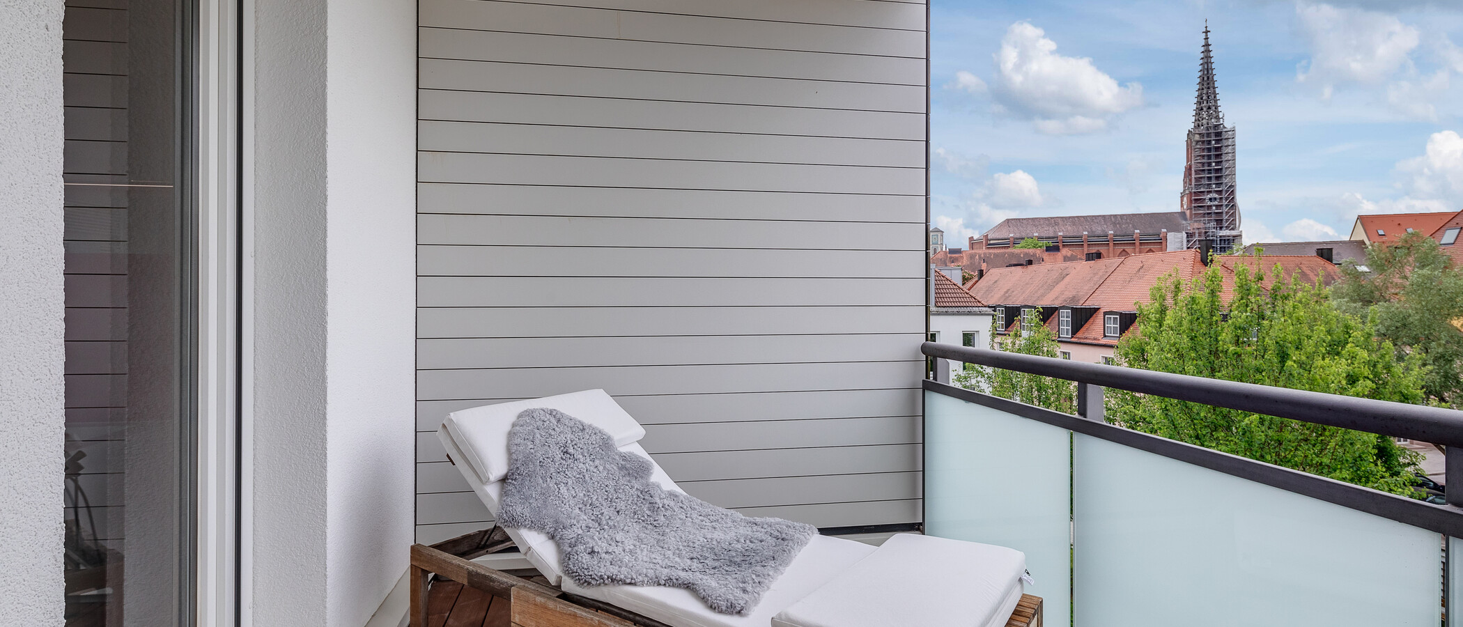 appartamento con galleria München Au 01 balcone 11032