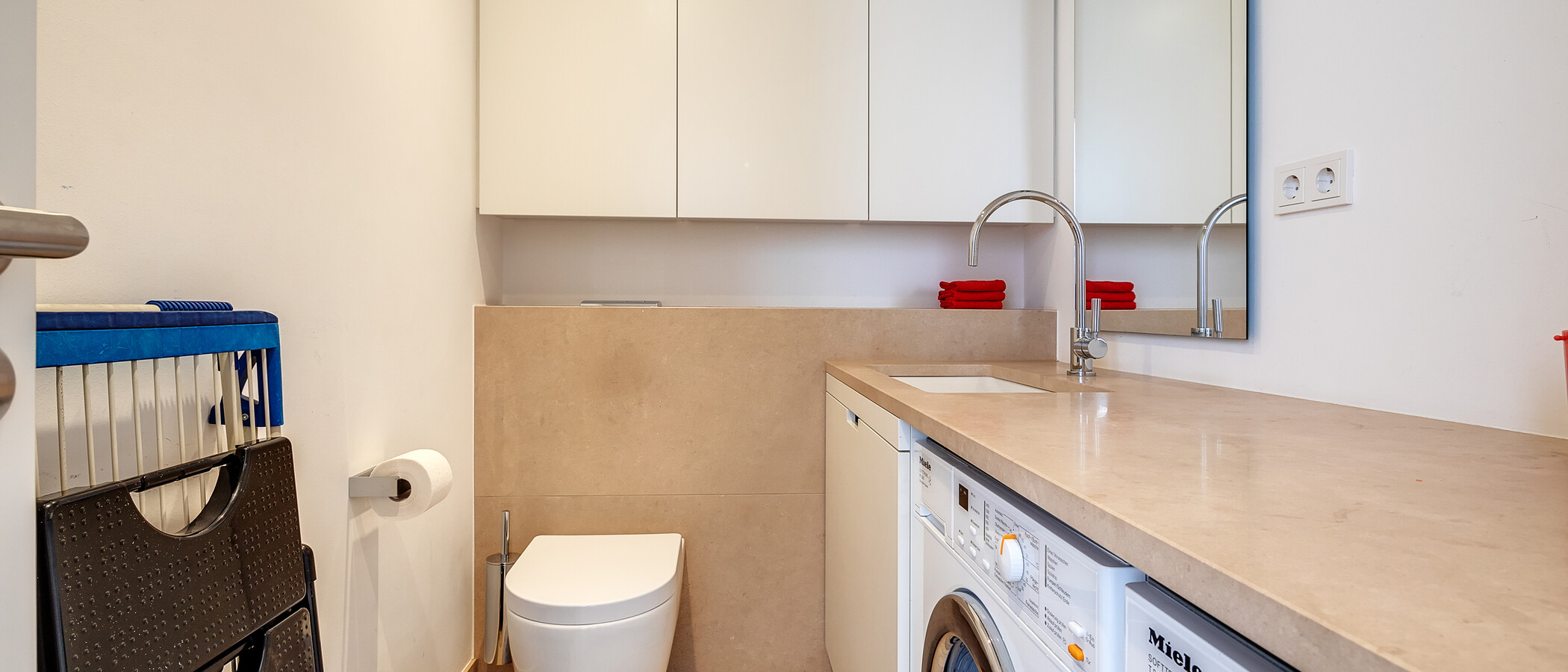 appartamento con galleria München Au 01 toilette per gli ospiti 11032