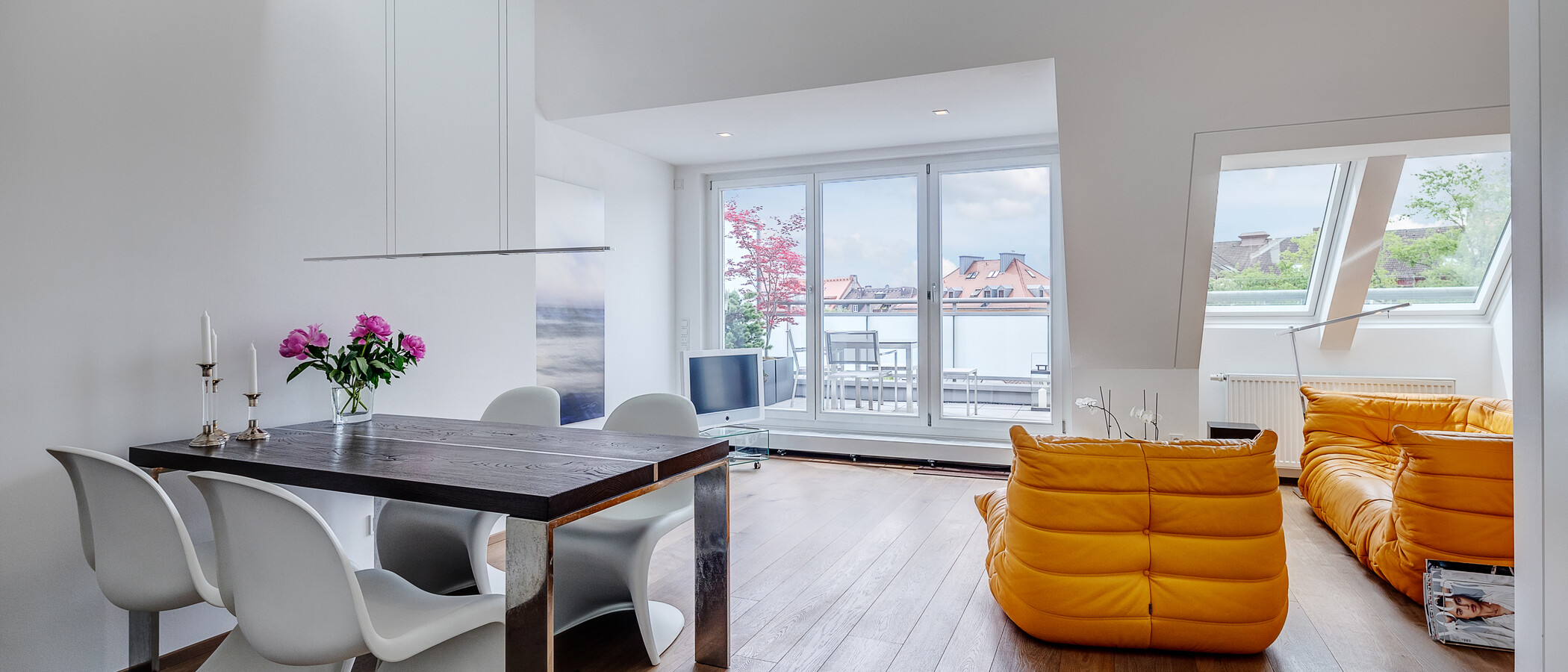 appartamento con galleria München Au 02 zona living 11032