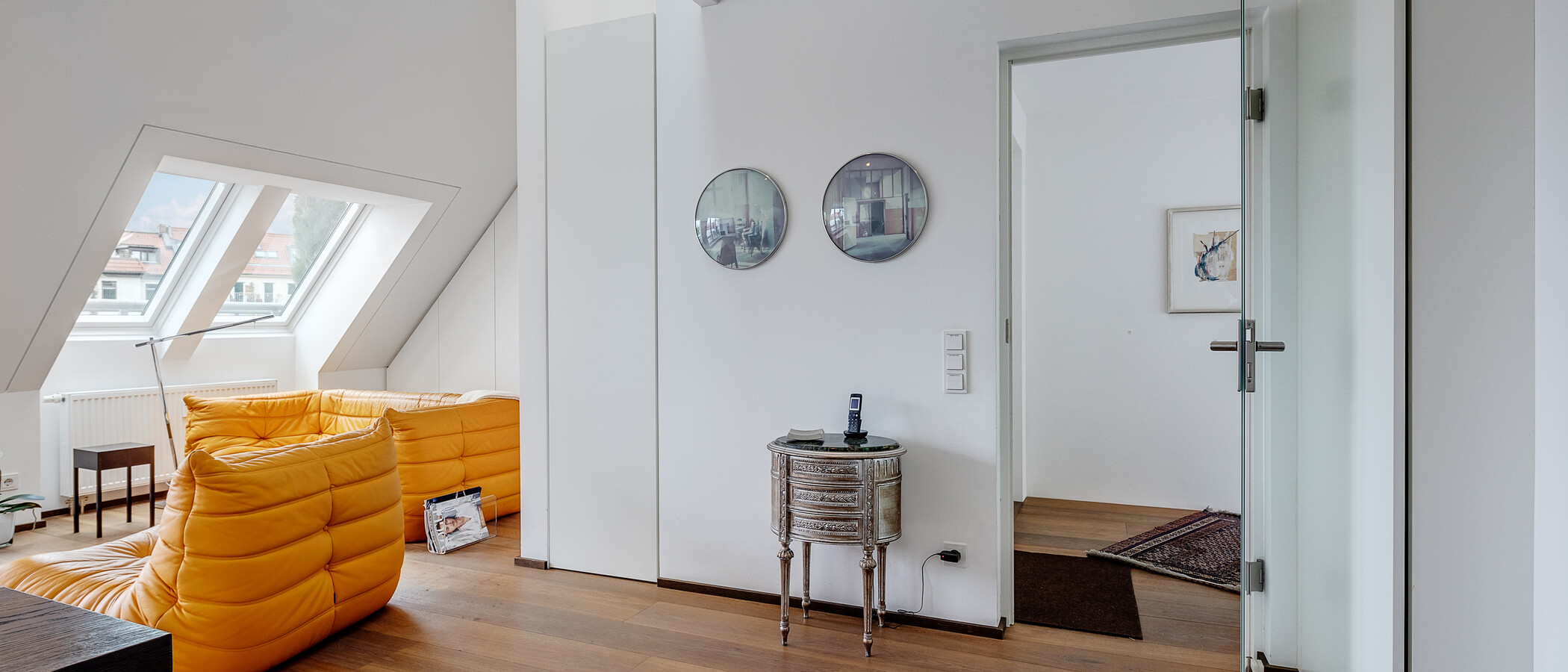 appartamento con galleria München Au 04 zona living 11032