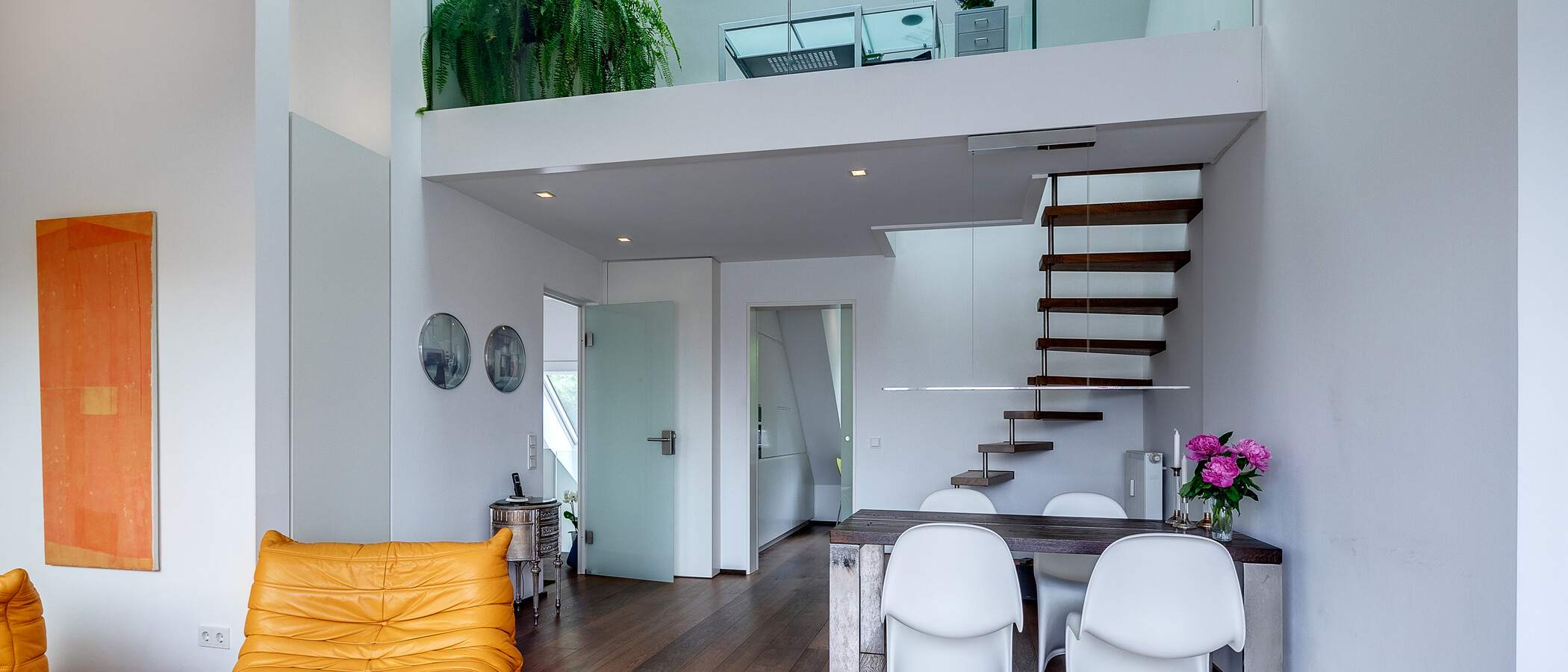 appartamento con galleria München Au 05 zona living 11032