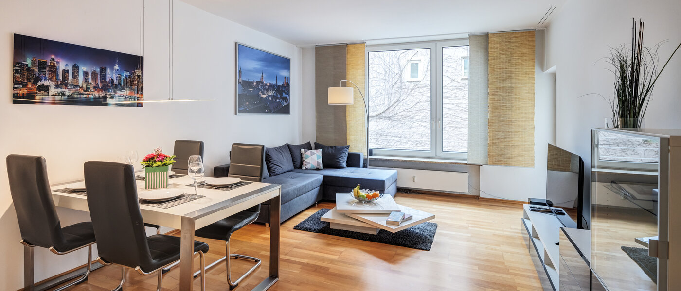 appartamento München Haidhausen 02 zona living 11036