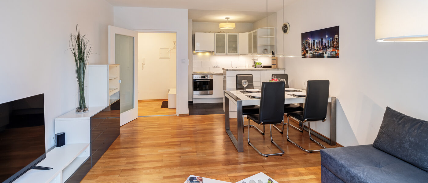 appartamento München Haidhausen 04 zona living 11036