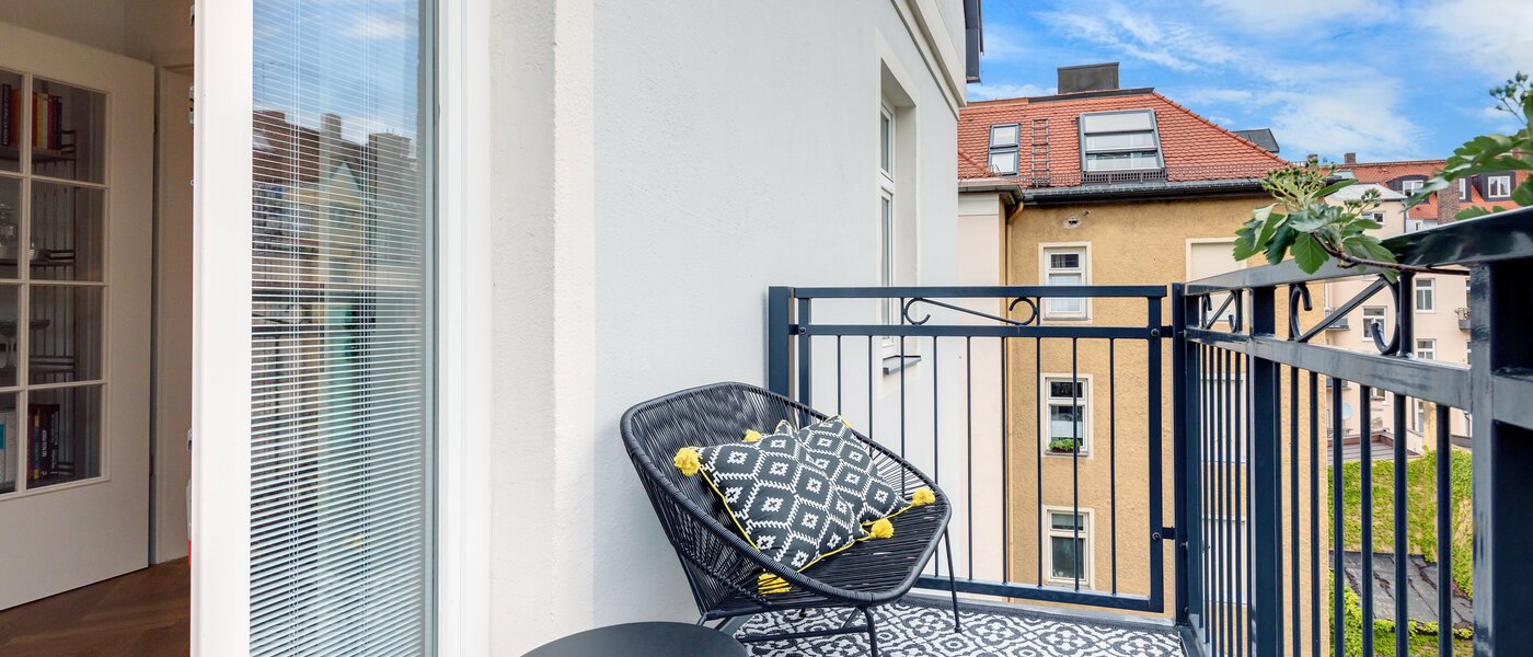 appartamento München Neuhausen 01 balcone 11045