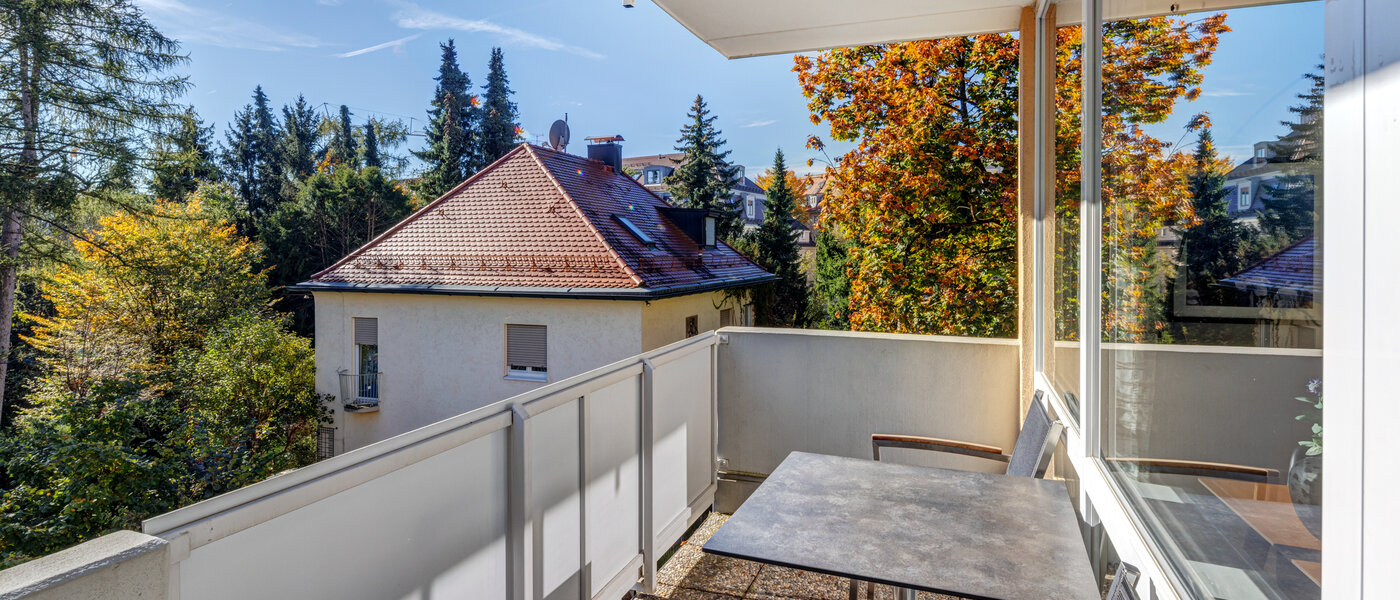 appartamento München Nymphenburg 02 loggia 11055