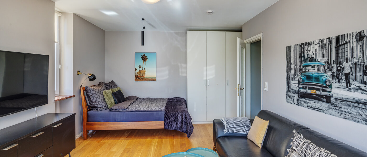 appartamento München Nymphenburg 04 zona living 11055