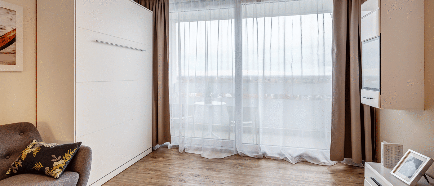 appartamento München Arabellapark 01 zona notte 11073