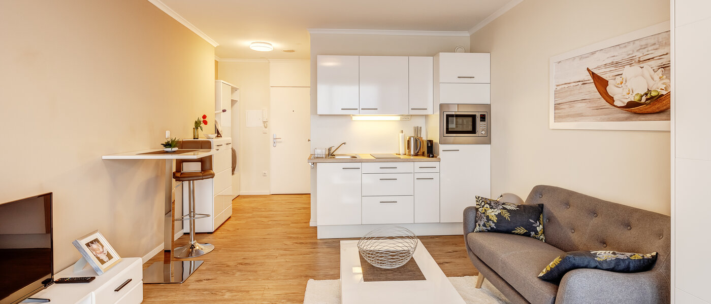 appartamento München Arabellapark 03 zona living 11073