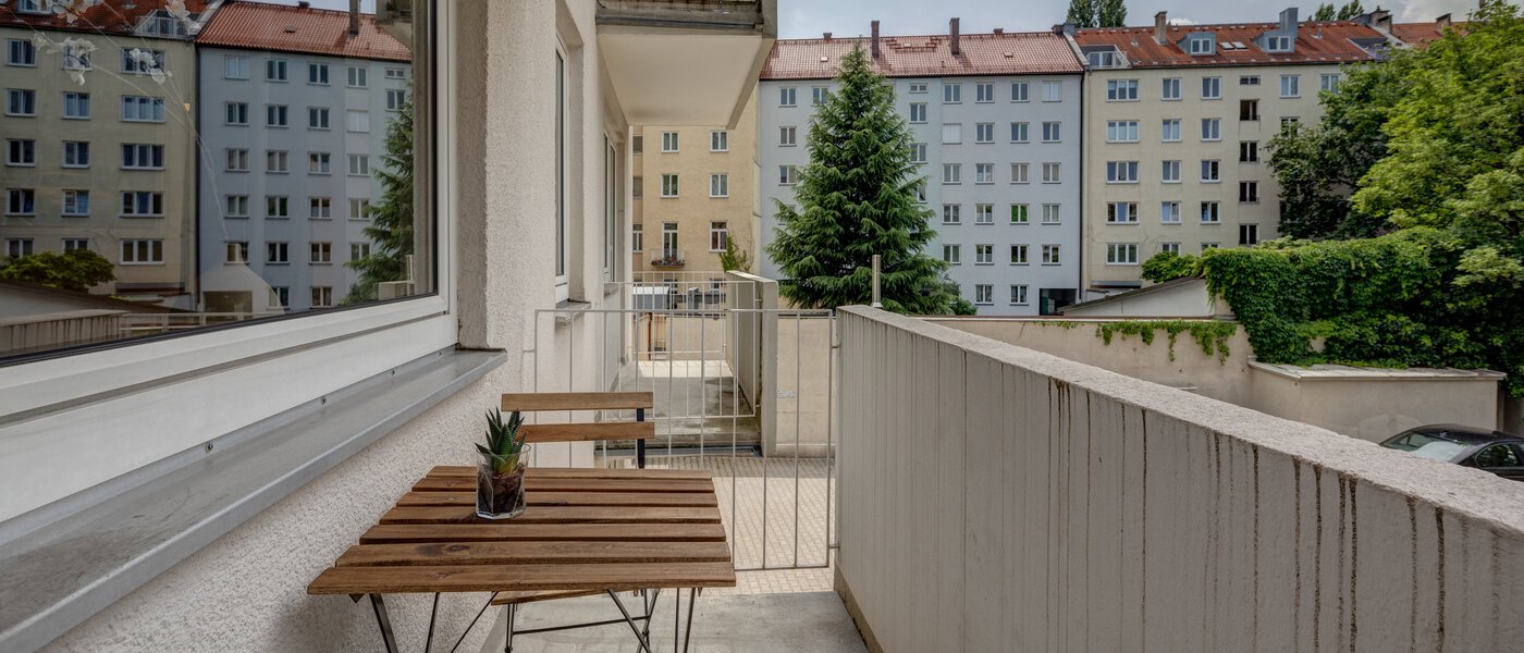 appartamento München Maxvorstadt - Rund um den Josephplatz 01 balcone 11083