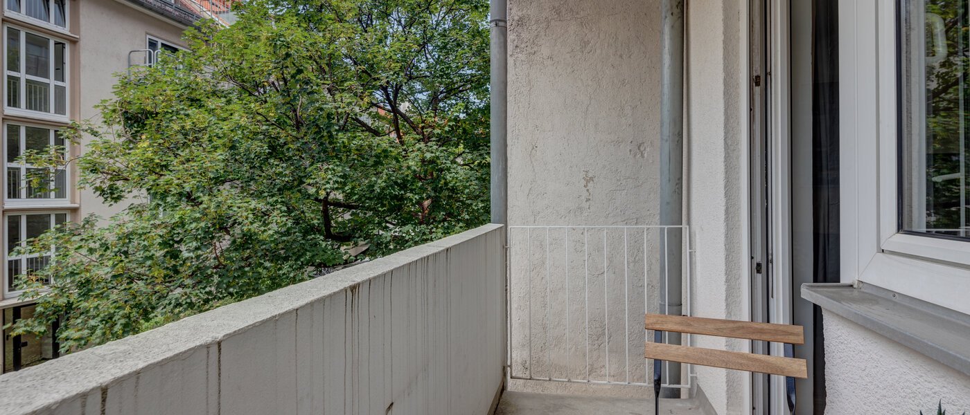 appartamento München Maxvorstadt - Rund um den Josephplatz 02 balcone 11083
