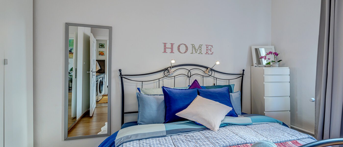 appartamento München Lehel 01 camera da letto 11085