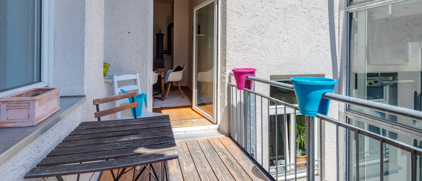 appartamento München Haidhausen 02 balcone 11109