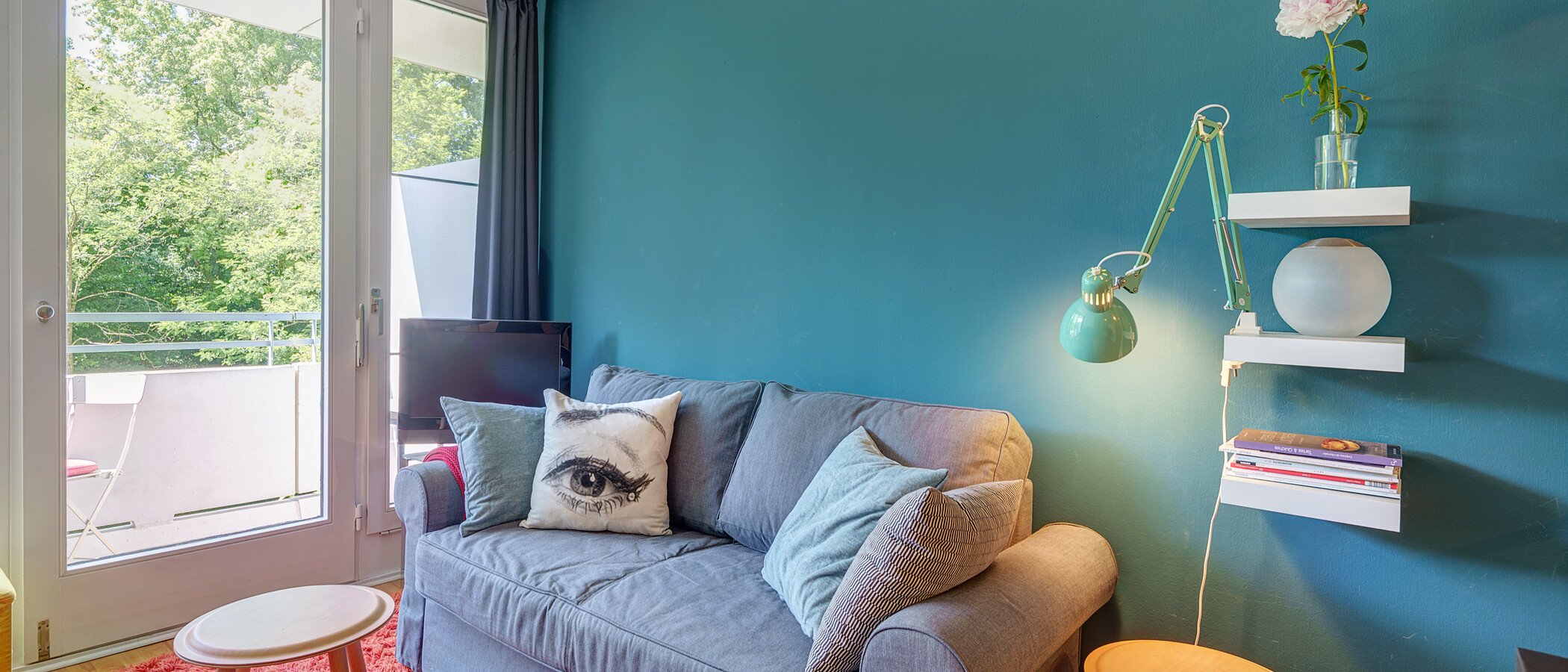 appartamento München Sendling 02 zona living 11111