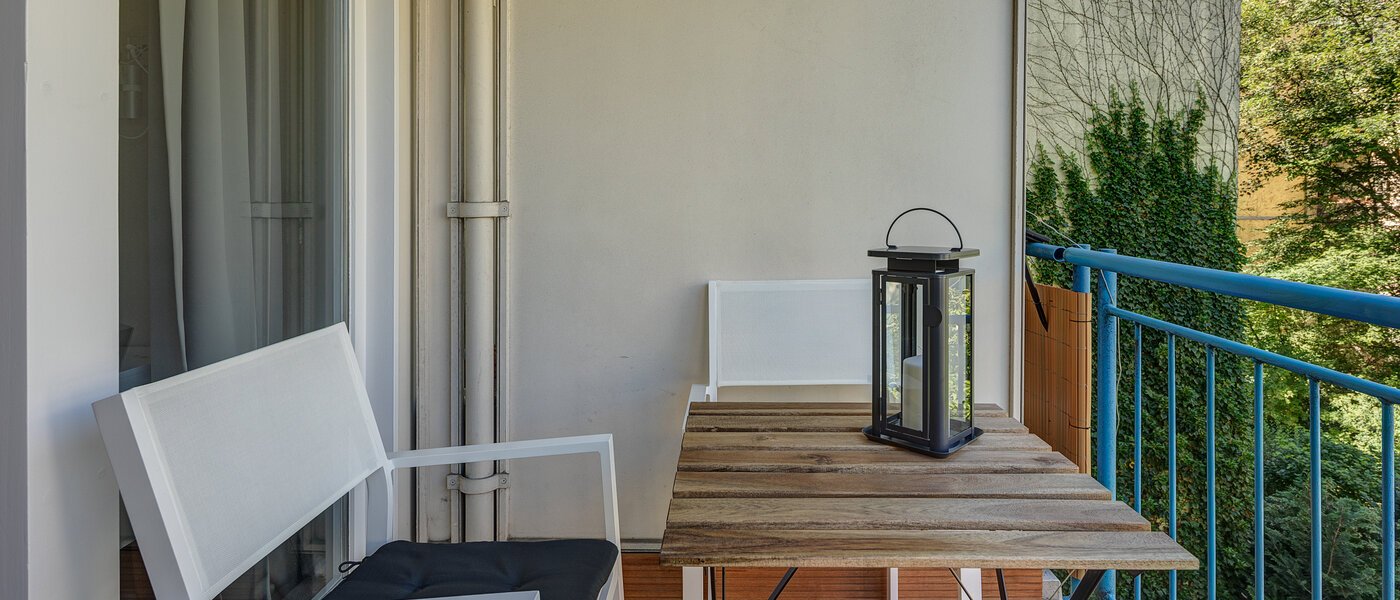 appartamento München Lehel 03 balcone 11122