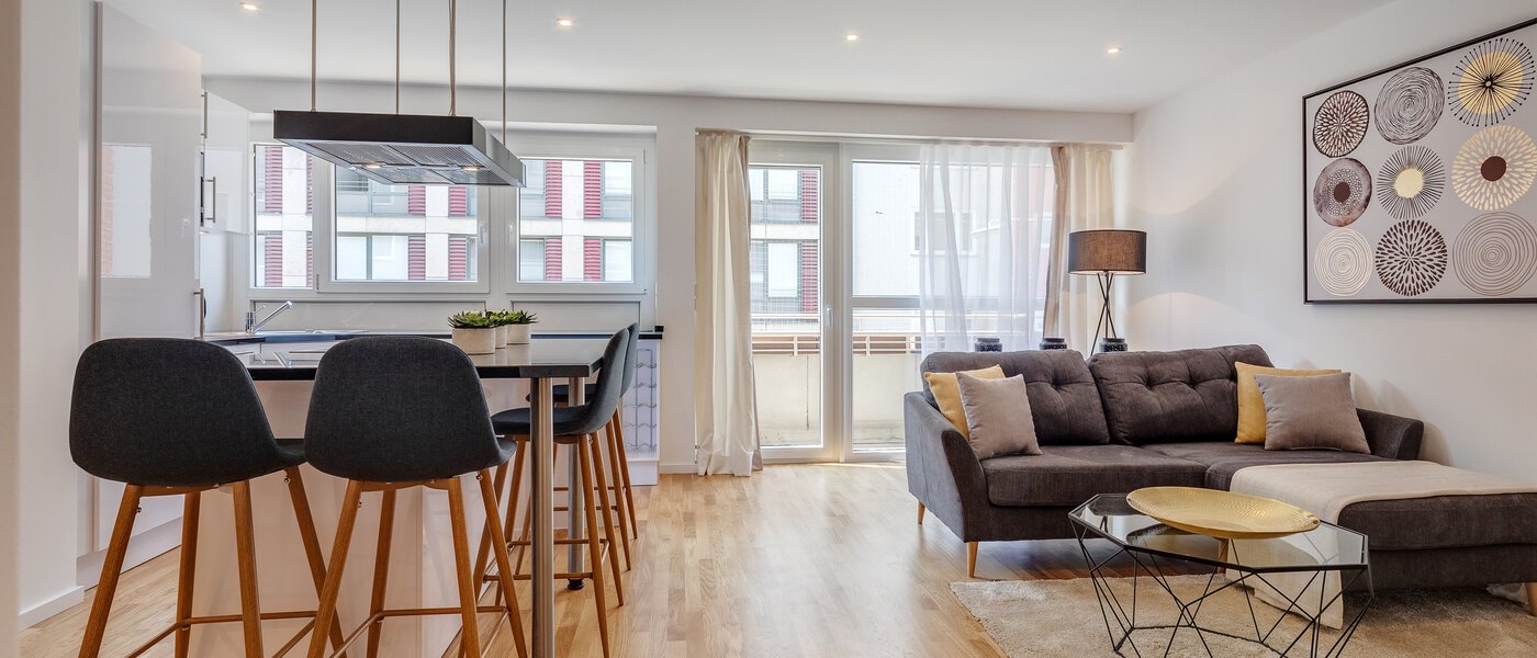 appartamento München Maxvorstadt 01 zona living 11124