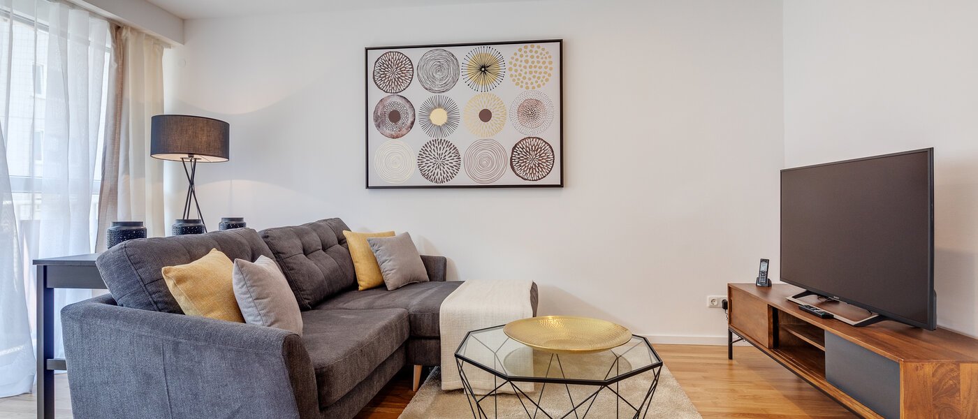 appartamento München Maxvorstadt 03 zona living 11124