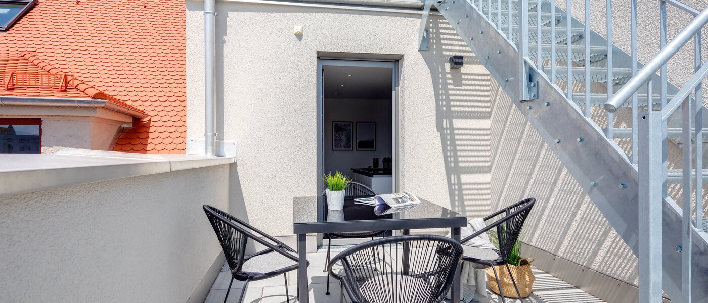 maisonette München Pasing 02 terrazza sul tetto 11136