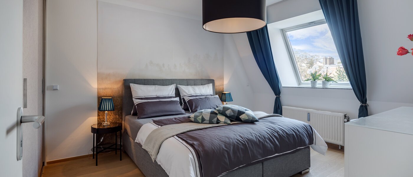 appartamento München Schwabing 01 camera da letto 11155