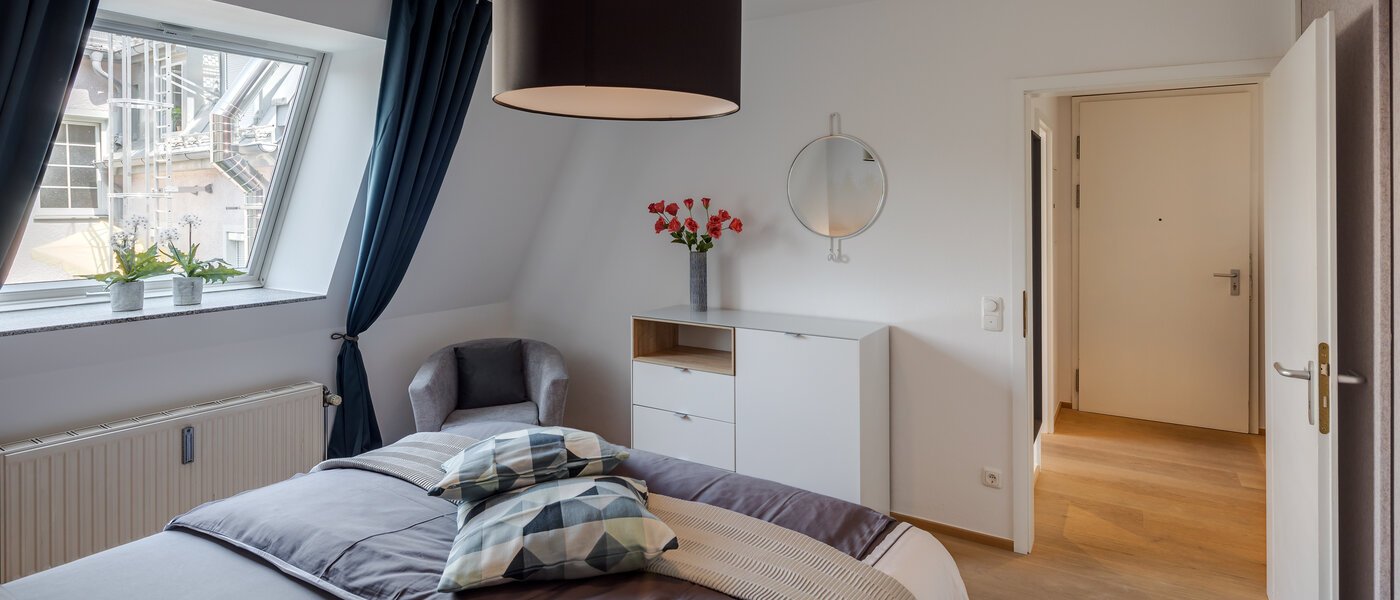 appartamento München Schwabing 03 camera da letto 11155