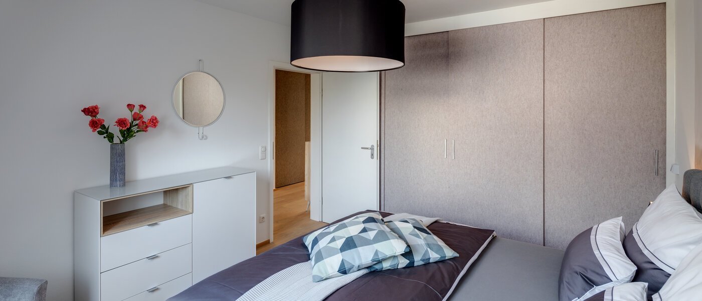 appartamento München Schwabing 04 camera da letto 11155