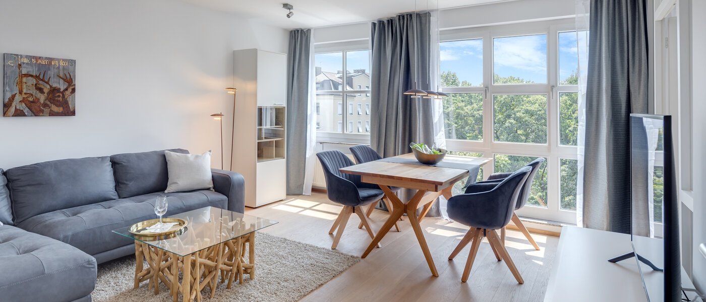 appartamento München Schwabing 01 zona living 11155