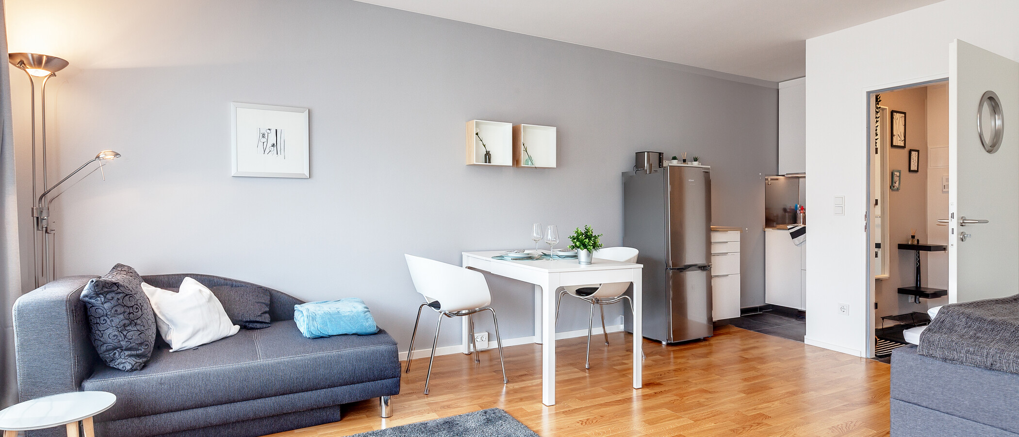 appartamento München Neuhausen 02 zona living 11167