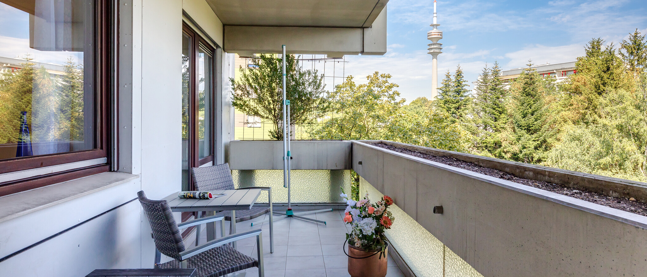 appartamento München Schwabing-West 01 balcone 11193