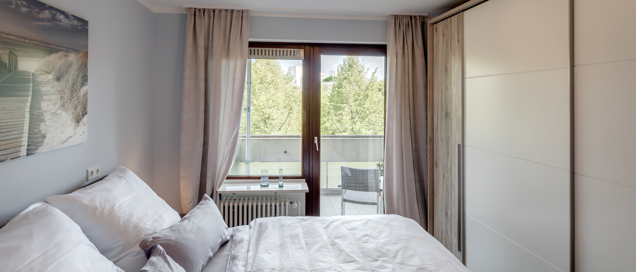 appartamento München Schwabing-West 02 camera da letto 11193