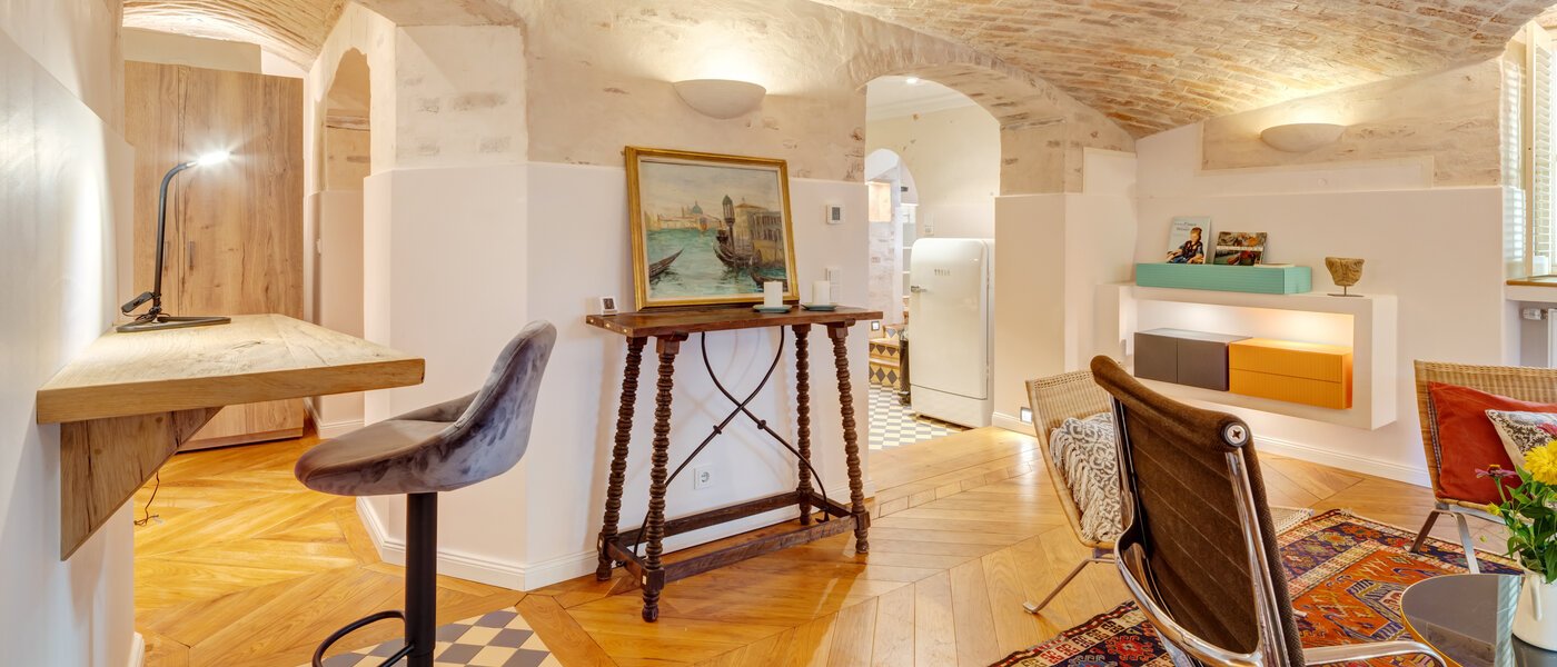 appartamento München Neuhausen 03 soggiorno 11204