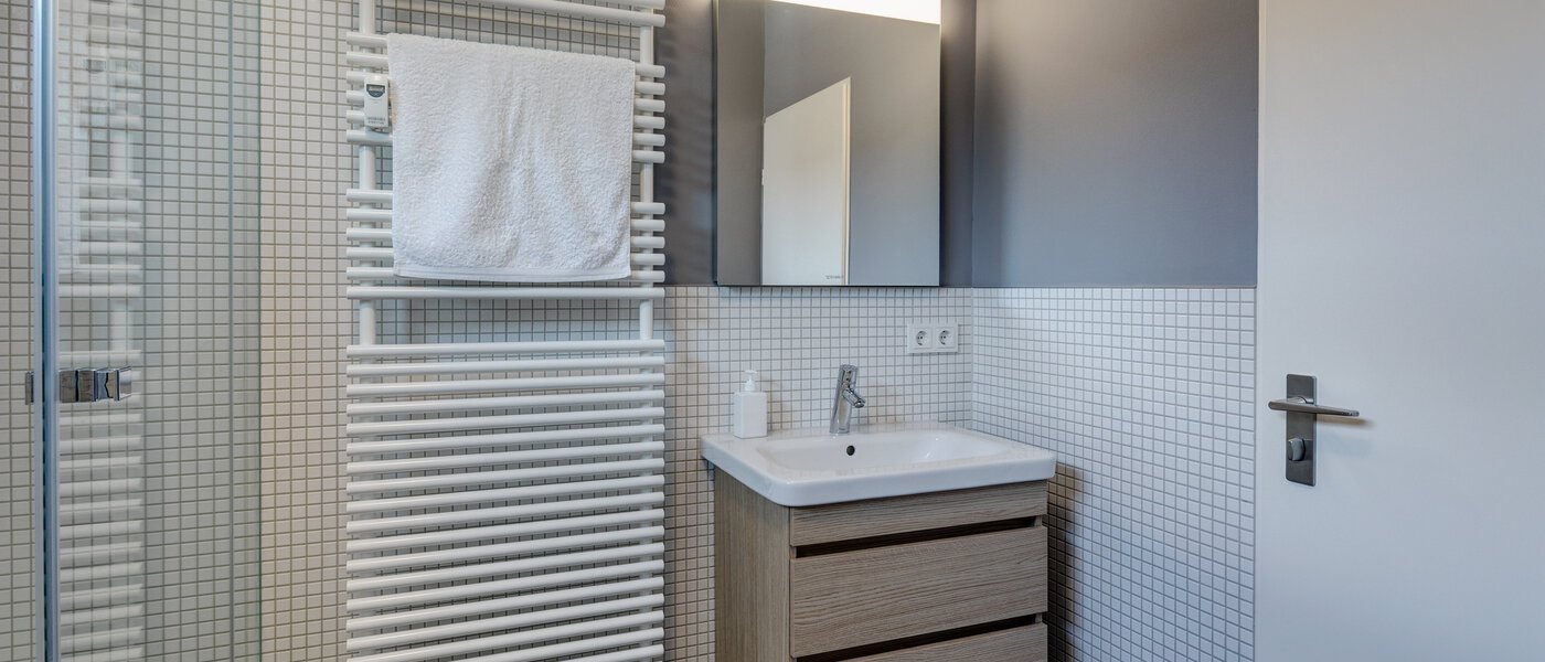 attico con terrazzo München Fasangarten 04 bagno 11218